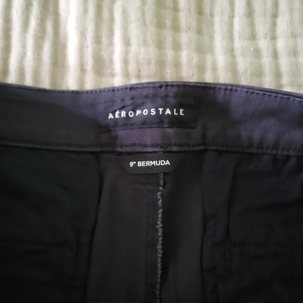 Aero Bermuda Girls Size 12 Blue Shorts 9 inch length - Picture 4 of 6